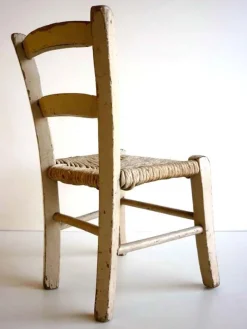 Pamono Straw Childrens Chair, 1920s><noscript><img width=