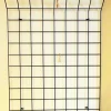 Pamono String Black Metal Coat and Hat Rack, 1950s> Racks, Hooks & Valets