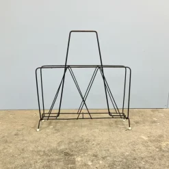 Pamono String Newspaper Rack, 1960s> Magazine Racks
