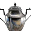 Sale Pamono Sugar Bowl in Fluted Silver