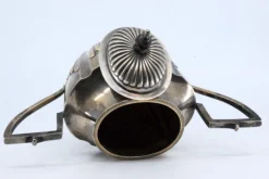 Sale Pamono Sugar Bowl in Fluted Silver