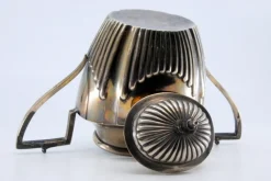 Sale Pamono Sugar Bowl in Fluted Silver