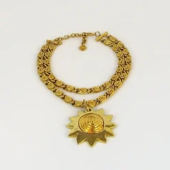 Clearance Pamono Sun Motif Pendant from Givenchy, 1980s