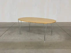 Pamono Superellipse Table by Bruno Mathsson and Piet Hein for Fritz Hansen> Dining Tables & Sets