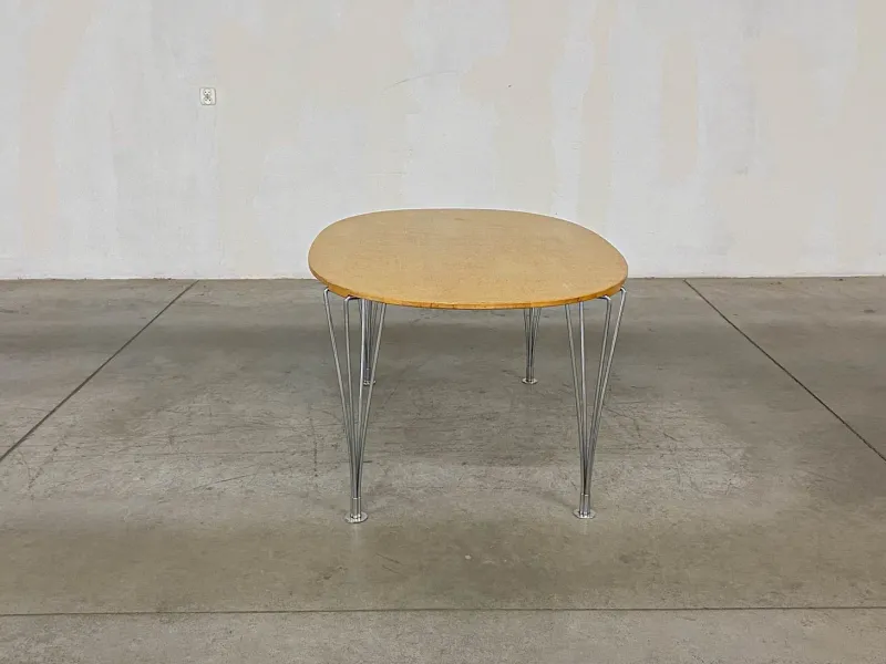 Pamono Superellipse Table by Bruno Mathsson and Piet Hein for Fritz Hansen> Dining Tables & Sets
