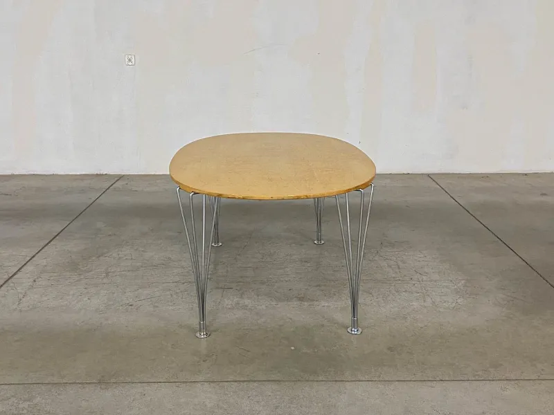 Pamono Superellipse Table by Bruno Mathsson and Piet Hein for Fritz Hansen> Dining Tables & Sets