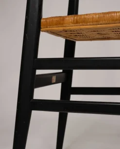 Pamono Superleggera Chairs by Gio Ponti from Cassina, 1957, Set of 2><noscript><img width=
