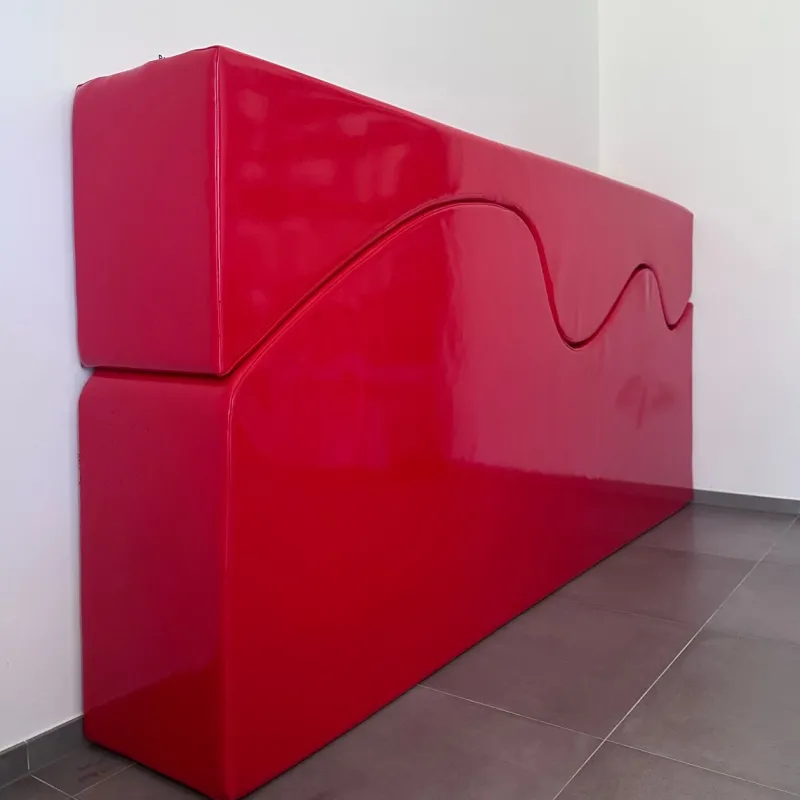 Pamono Superonda Red Sofa by Archizoom for Poltronova, 1967, Set of 2> Couches & Sofas