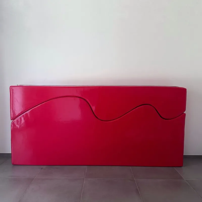 Pamono Superonda Red Sofa by Archizoom for Poltronova, 1967, Set of 2> Couches & Sofas