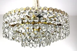 Online Pamono Swarovski Crystal Chandelier, 1960s