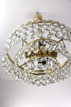 Online Pamono Swarovski Crystal Chandelier, 1960s
