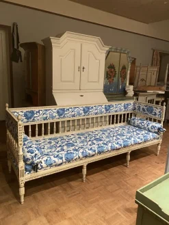 Pamono Sweden Bench in the Lindome Style, 1800s> Benches