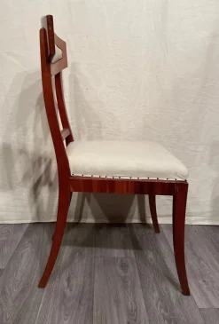 New Pamono Swedish Biedermeier Chairs, 1830s, Set of 4