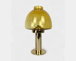 New Pamono Swedish Candleholder in Brass attributed to Hans-Agne Jakobsson for Markaryd, 1960s