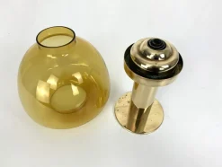 New Pamono Swedish Candleholder in Brass attributed to Hans-Agne Jakobsson for Markaryd, 1960s