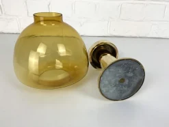 New Pamono Swedish Candleholder in Brass attributed to Hans-Agne Jakobsson for Markaryd, 1960s