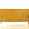 Discount Pamono Swedish Curved Sideboard in Birch, 1930s