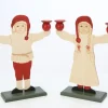 Pamono Swedish Gnome Couple Candleholders, 1960s, Set of 2> Candleholders