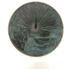 Pamono Swedish Grace Sundial in Patinated Bronze by Ulla Fogelklou-Skogh, 1930s> Garden Accessories