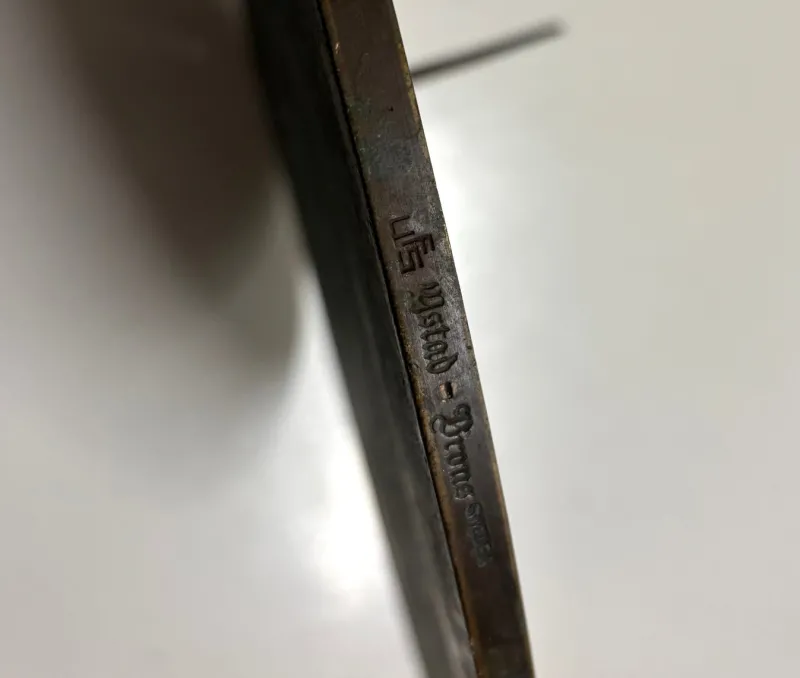 Pamono Swedish Grace Sundial in Patinated Bronze by Ulla Fogelklou-Skogh, 1930s> Garden Accessories