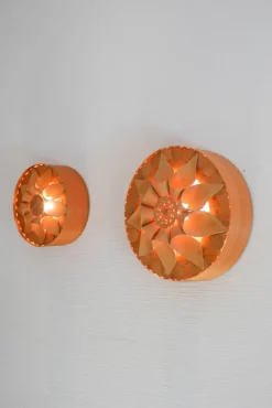 Pamono Swedish Handmade Wooden Sconces, Set of 2><noscript><img width=