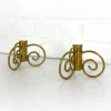 Clearance Pamono Swedish Modern Brass Candlesticks by Lars Holmström for Svenskt Tenn, Sweden, 1950s, Set of 2
