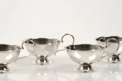Online Pamono Swedish Modern Silver Punsch Cups by Gundefeldt & Falk, 1960s, Set of 6