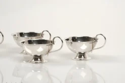 Online Pamono Swedish Modern Silver Punsch Cups by Gundefeldt & Falk, 1960s, Set of 6