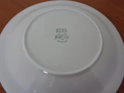 New Pamono Swedish Stoneware Koka Plates by Hertha Bengtson for Rörstrand, 1960s, Set of 6