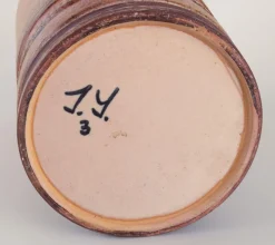 Discount Pamono Swedish Stoneware Vase by Irma Yourstone, 1960s