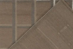 Pamono Swedish Style Rug in Gray Geometric Patterns from R&K Principal Jahanshah Nazmiyal><noscript><img width=