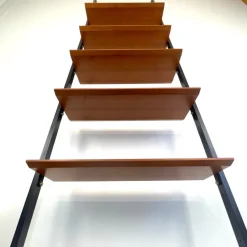 Pamono Swedish Teak Bookcase, 1960s><noscript><img width=
