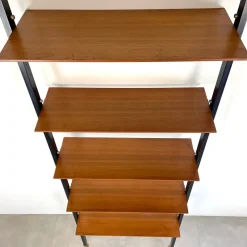 Pamono Swedish Teak Bookcase, 1960s><noscript><img width=