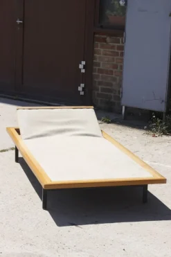 New Pamono Swiss DW1 Daybed by Dieter Waeckerlin for Idealheim, 1957