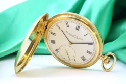 Outlet Pamono Swiss Gold Pocket Watch from International Watch