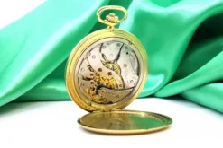 Outlet Pamono Swiss Gold Pocket Watch from International Watch