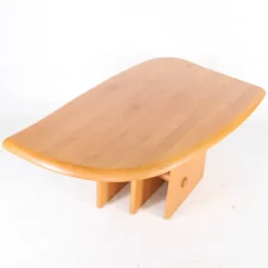 Pamono Swiss Wooden Coffee Table, 1970s><noscript><img width=