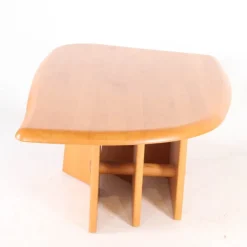 Pamono Swiss Wooden Coffee Table, 1970s><noscript><img width=