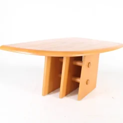 Pamono Swiss Wooden Coffee Table, 1970s><noscript><img width=