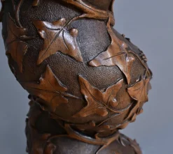 Pamono Swivel Column in Walnut, 1900s><noscript><img width=