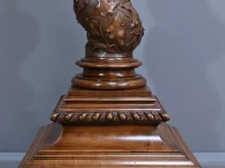 Pamono Swivel Column in Walnut, 1900s><noscript><img width=