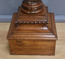 Pamono Swivel Column in Walnut, 1900s><noscript><img width=