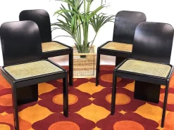 Hot Pamono Table and Game Chairs Set by Pierluigi Molinari, 1970s, Set of 5