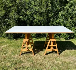 Pamono Table by Castiglioni, 1970s> Worktables & Workbenches