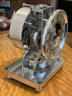 Pamono Table Clock by Jaeger-Lecoultre for Atmos, Switzerland, 1940s> Clocks