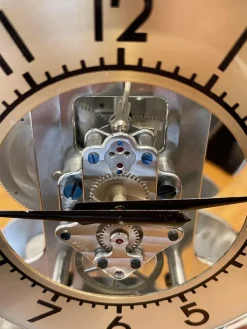 Pamono Table Clock by Jaeger-Lecoultre for Atmos, Switzerland, 1940s><noscript><img width=