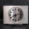 Hot Pamono Table Clock in Stainless Steel by Kienzle