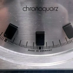 Hot Pamono Table Clock in Stainless Steel by Kienzle