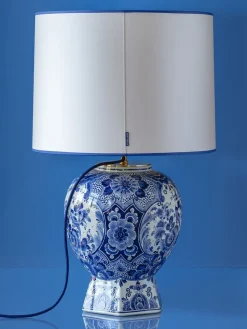 Clearance Pamono Table Lamp by Amitabha Studio from Vintage Delft Blue Velsen