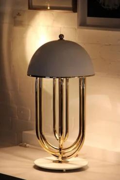 Hot Pamono Table Lamp in Brass